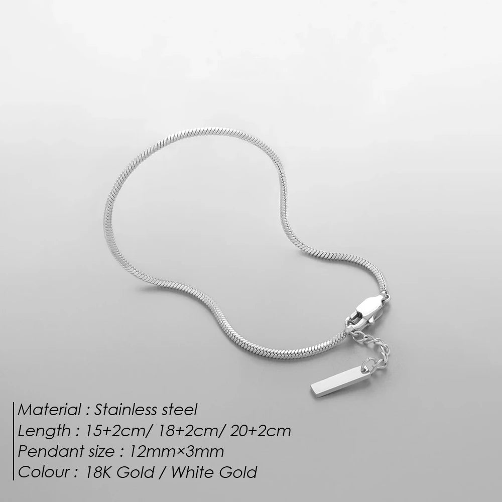 1.5MM Square Bracelet