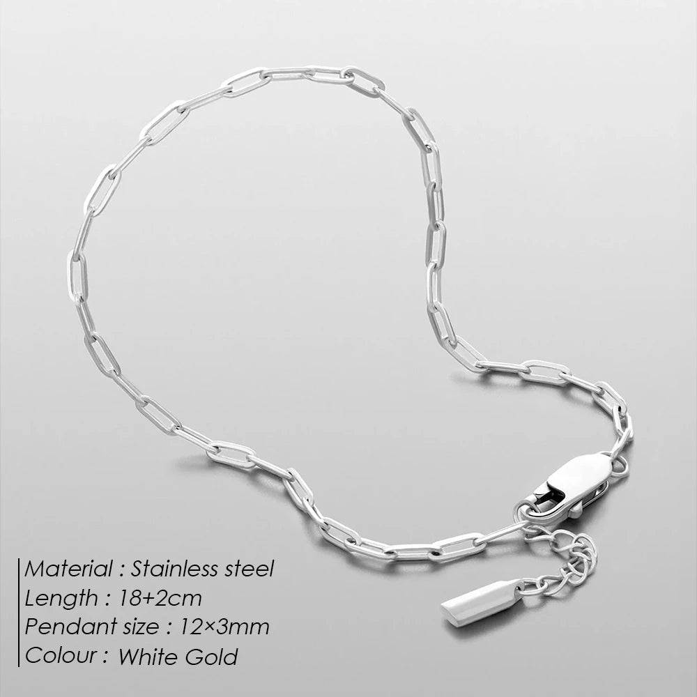 2MM Paperclip Bracelet